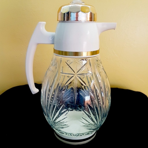 Vintage teapot / coffee pot / juice or water decanter glass decanter - Picture 7 of 15